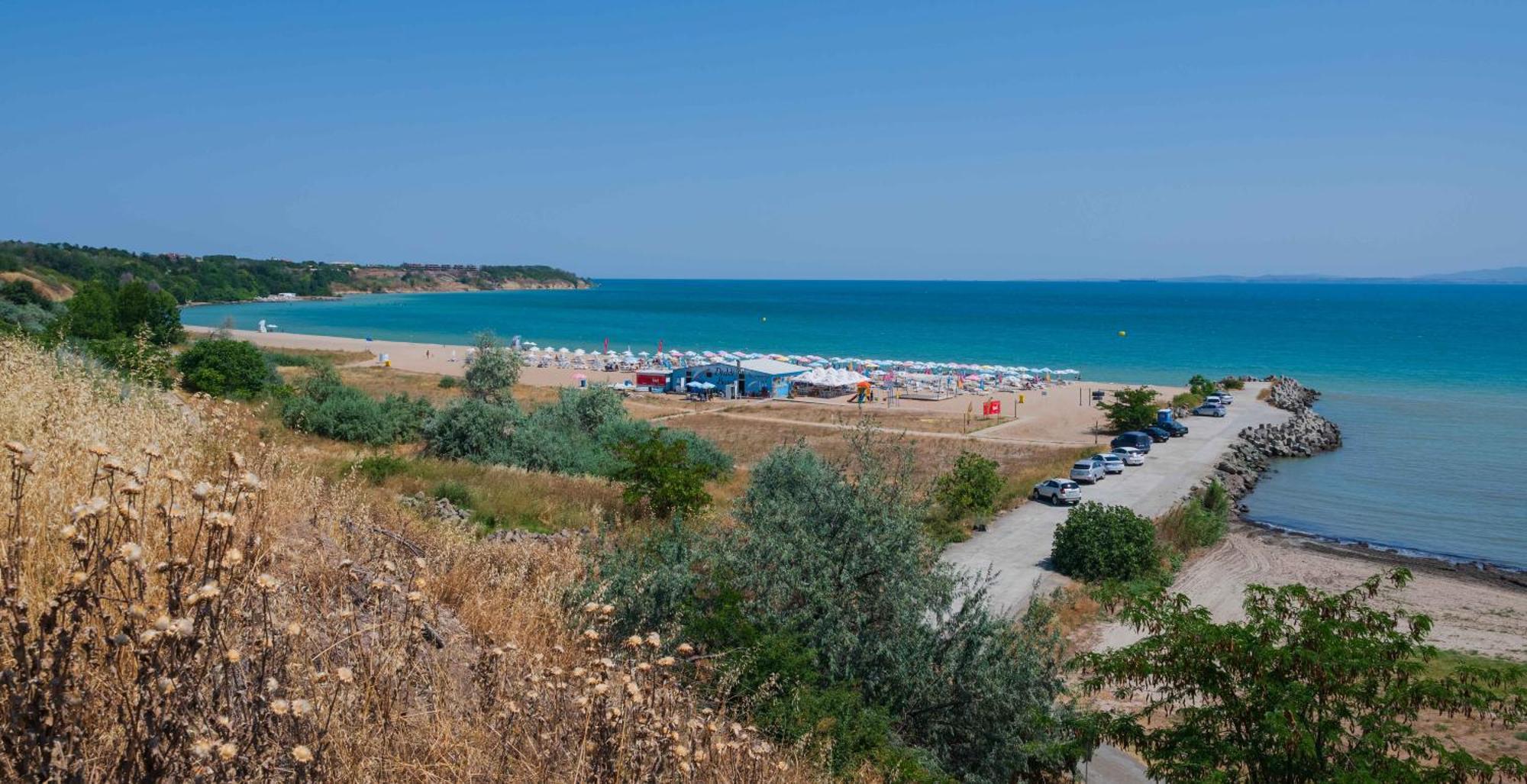 June One Bedroom Sea View Apartment Diamond Beach Resort Szarafovo Kültér fotó