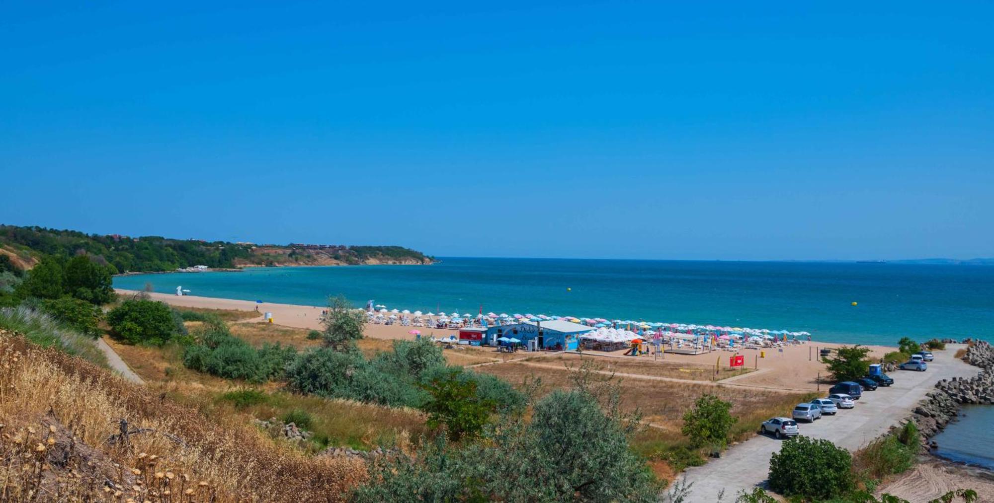 June One Bedroom Sea View Apartment Diamond Beach Resort Szarafovo Kültér fotó
