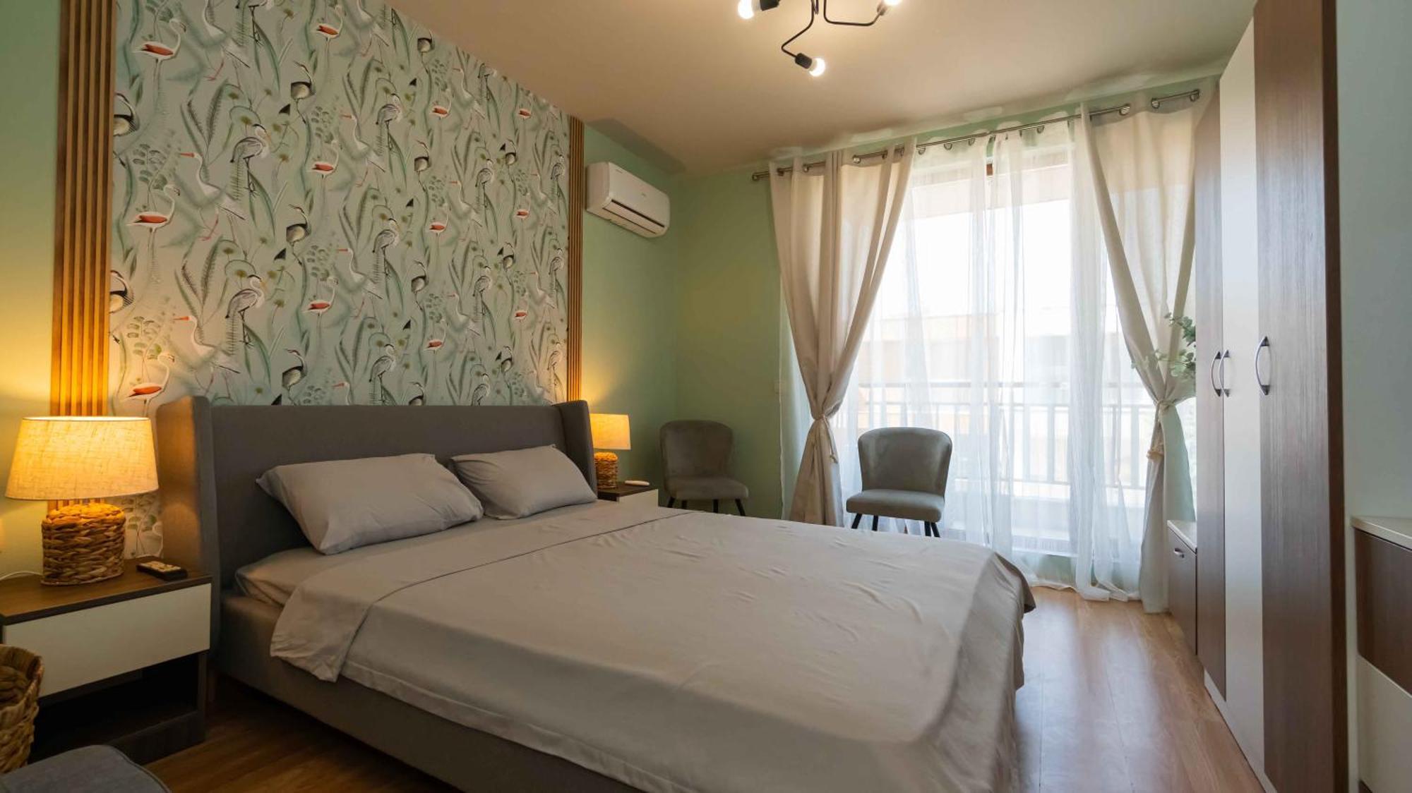June One Bedroom Sea View Apartment Diamond Beach Resort Szarafovo Kültér fotó