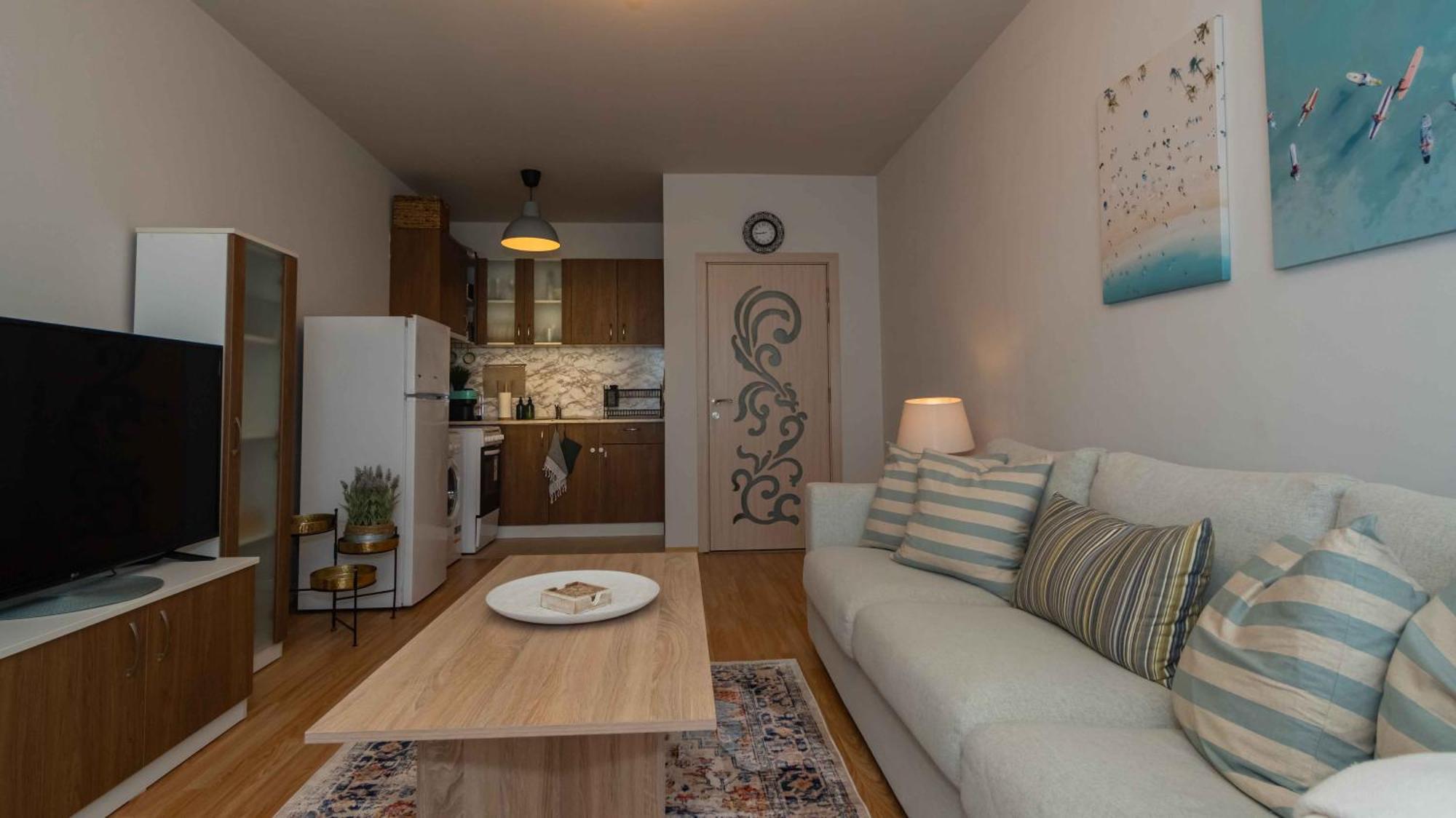 June One Bedroom Sea View Apartment Diamond Beach Resort Szarafovo Kültér fotó